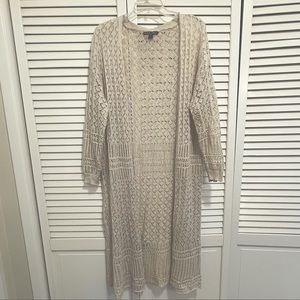 LONG LINE CARDIGAN